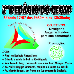 3º pedagio cecap