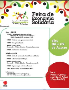 feira de economia solidaria 2014
