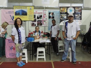 Stand da Apafec no 2º Dia de Ação Social do IFC Fraiburgo