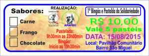 Cartaz Pastelada da Solidariedade
