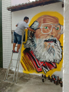 Grafite Paulo Freire2