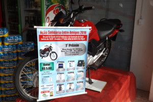 Moto da Ação Solidária Entre Amigos 2016