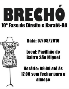 Brechó Karatê-dô